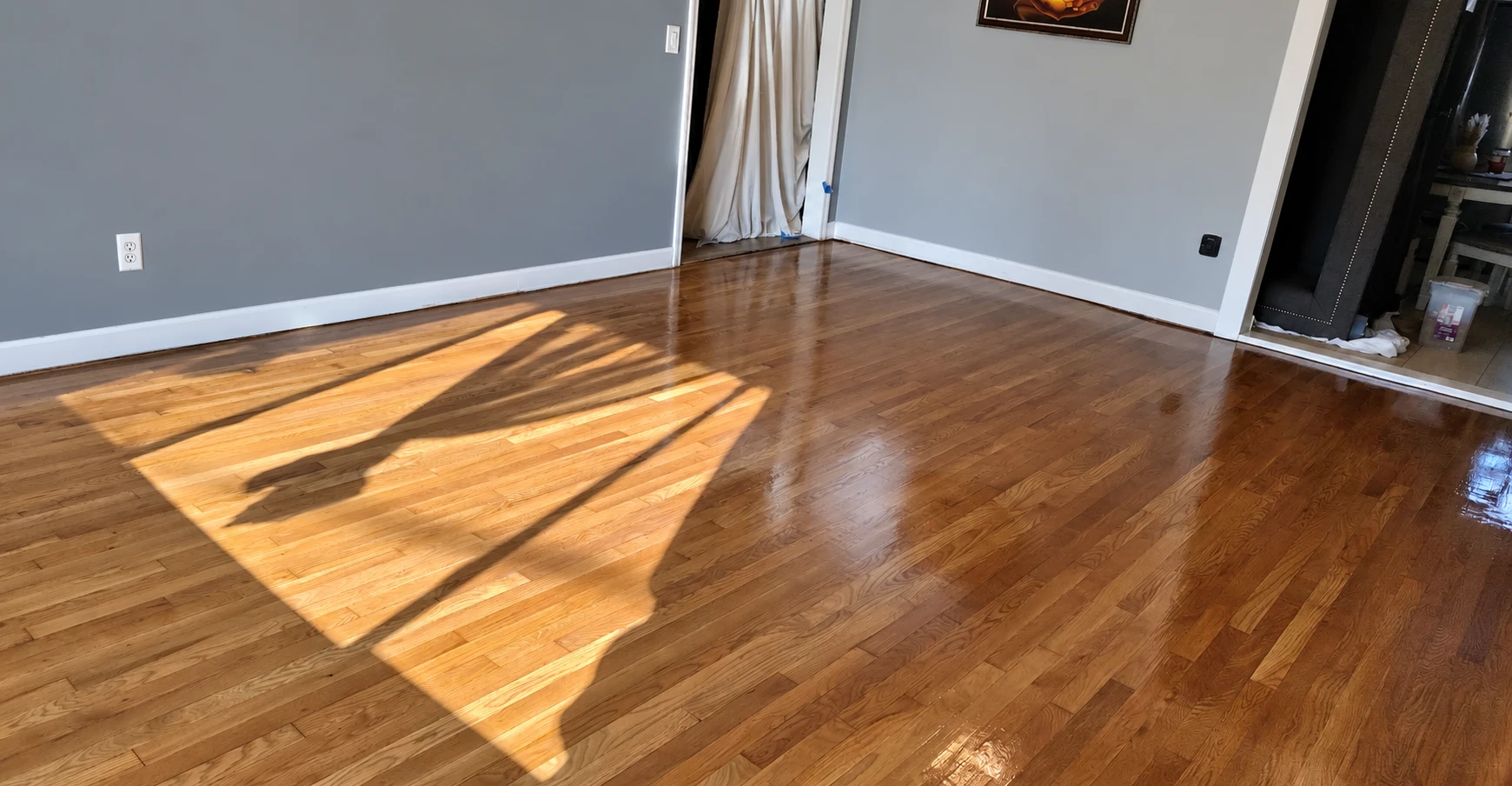 Hardwood flooring · A finish that stands out